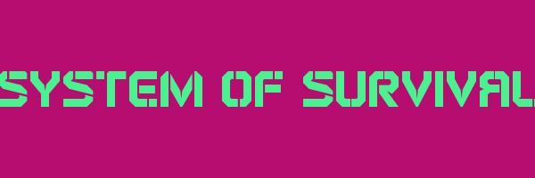 SYSTEM OF SURVIVAL Logo