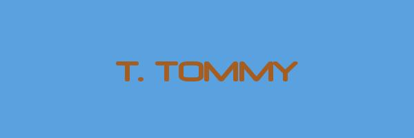 T. TOMMY Logo