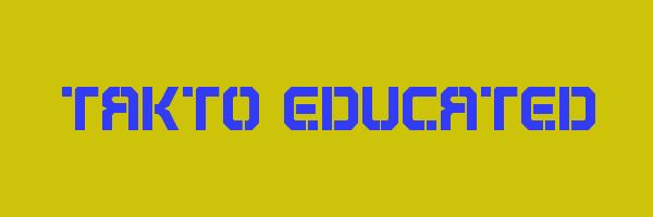 TAKTO EDUCATED Logo