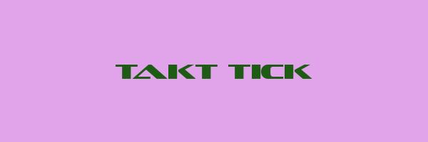 TAKT TICK Logo