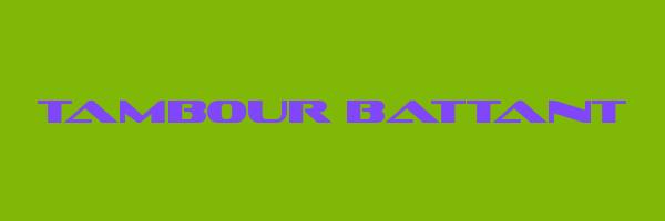 TAMBOUR BATTANT Logo