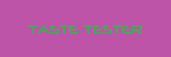 TASTE TESTER Logo