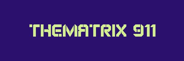 THEMATRIX 911 Logo