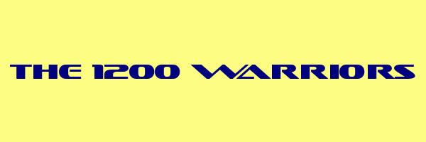 THE 1200 WARRIORS Logo