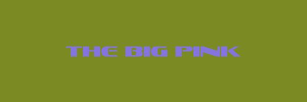 THE BIG PINK Logo