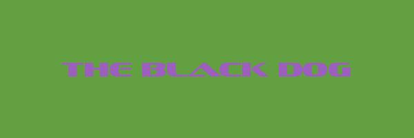 THE BLACK DOG Logo