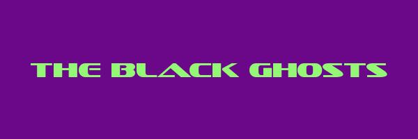 THE BLACK GHOSTS Logo