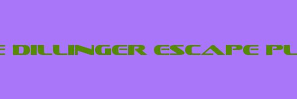 THE DILLINGER ESCAPE PLAN Logo
