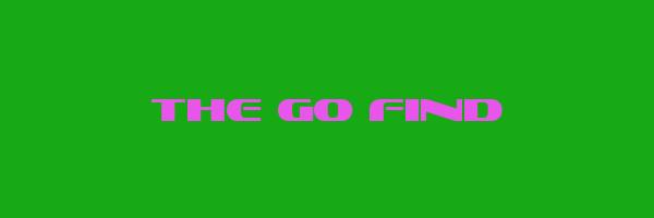 THE GO FIND Logo