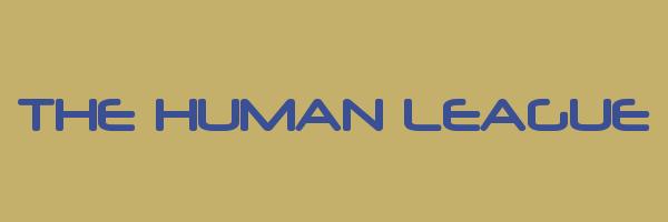 THE HUMAN LEAGUE Logo