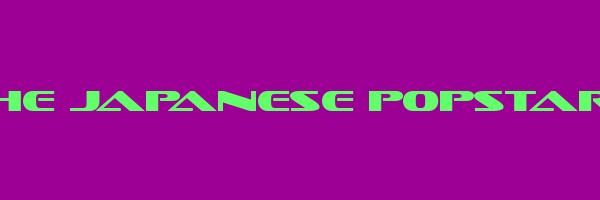 THE JAPANESE POPSTARS Logo