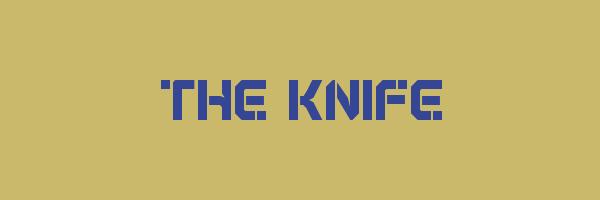 THE KNIFE Logo