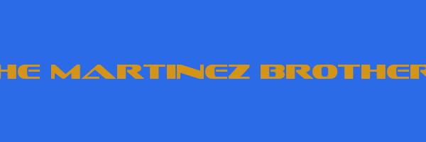 THE MARTINEZ BROTHERS Logo