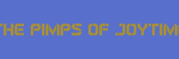 THE PIMPS OF JOYTIME Logo