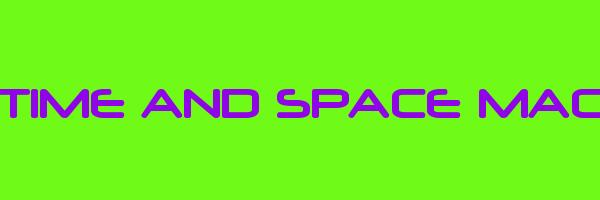 THE TIME AND SPACE MACHINE Logo
