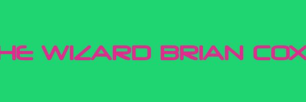 THE WIZARD BRIAN COXX Logo