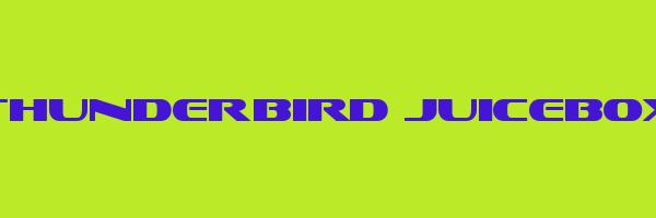 THUNDERBIRD JUICEBOX Logo