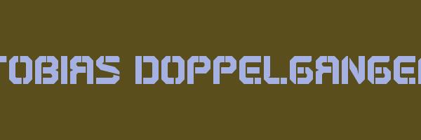 TOBIAS DOPPELGANGER Logo