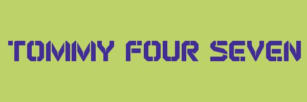 TOMMY FOUR SEVEN Logo