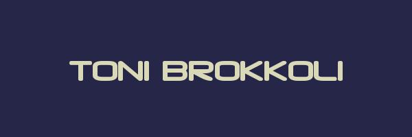 TONI BROKKOLI Logo