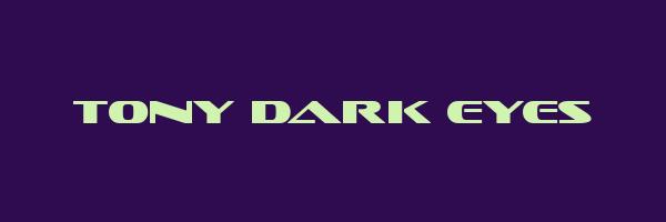 TONY DARK EYES Logo