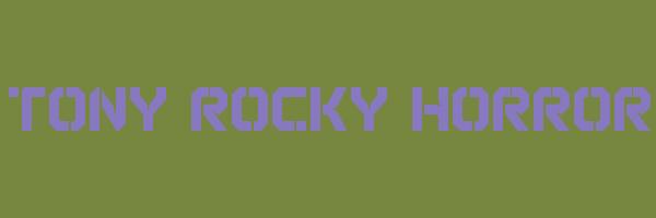 TONY ROCKY HORROR Logo