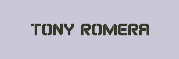 TONY ROMERA Logo
