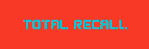 TOTAL RECALL Logo