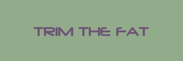 TRIM THE FAT Logo