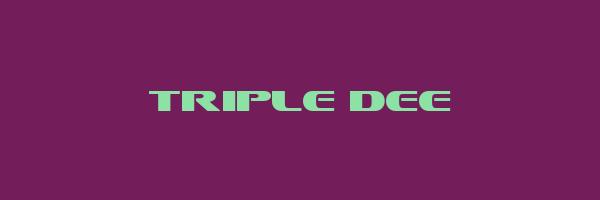 TRIPLE DEE Logo