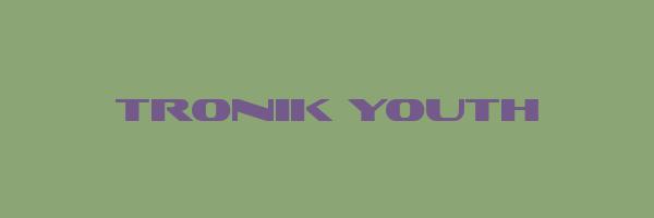 TRONIK YOUTH Logo