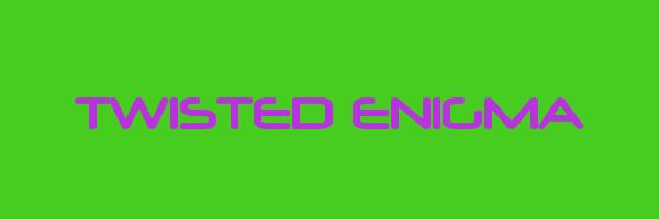 TWISTED ENIGMA Logo