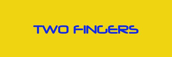 TWO FINGERS Logo