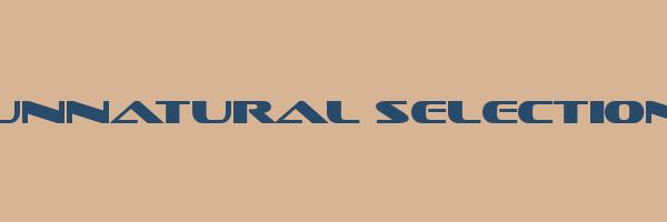 UNNATURAL SELECTION Logo