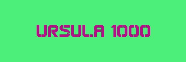 URSULA 1000 Logo