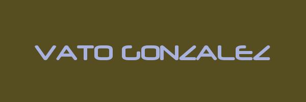 VATO GONZALEZ Logo