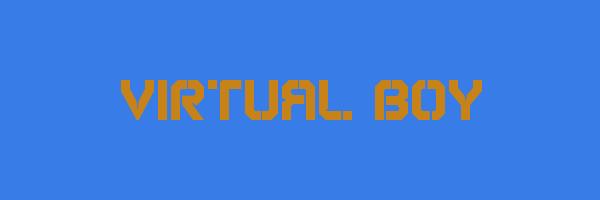 VIRTUAL BOY Logo