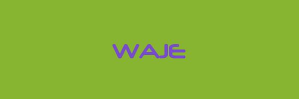 WAJE Logo