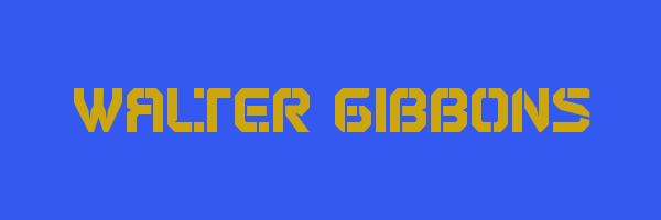 WALTER GIBBONS Logo