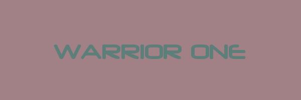 WARRIOR ONE Logo