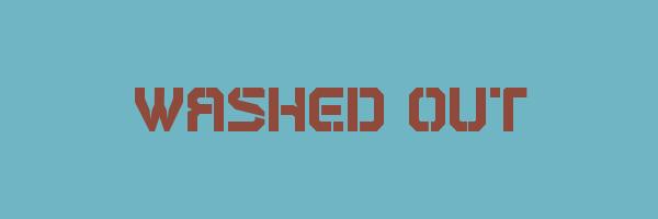 WASHED OUT Logo