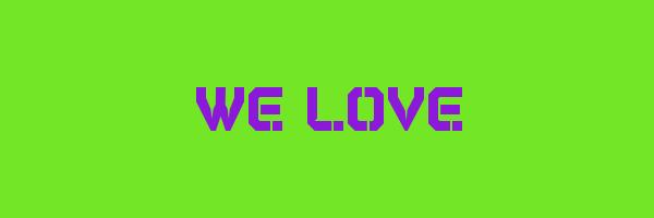 WE LOVE Logo
