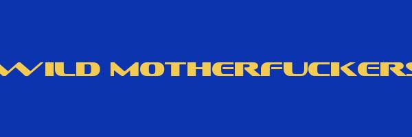 WILD MOTHERFUCKERS Logo