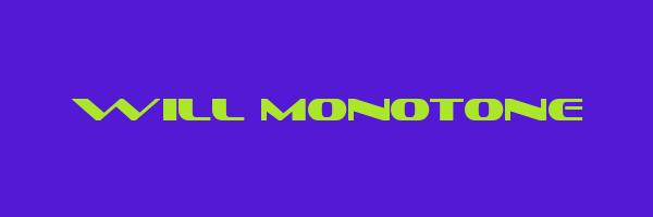 WILL MONOTONE Logo