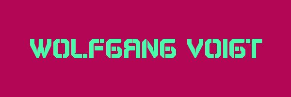 WOLFGANG VOIGT Logo