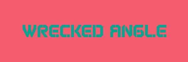 WRECKED ANGLE Logo