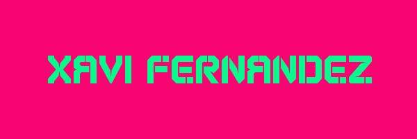 XAVI FERNANDEZ Logo