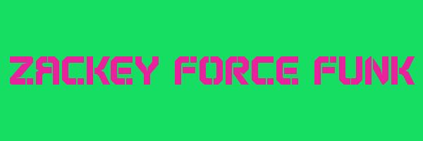ZACKEY FORCE FUNK Logo