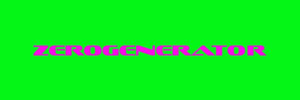 ZEROGENERATOR Logo